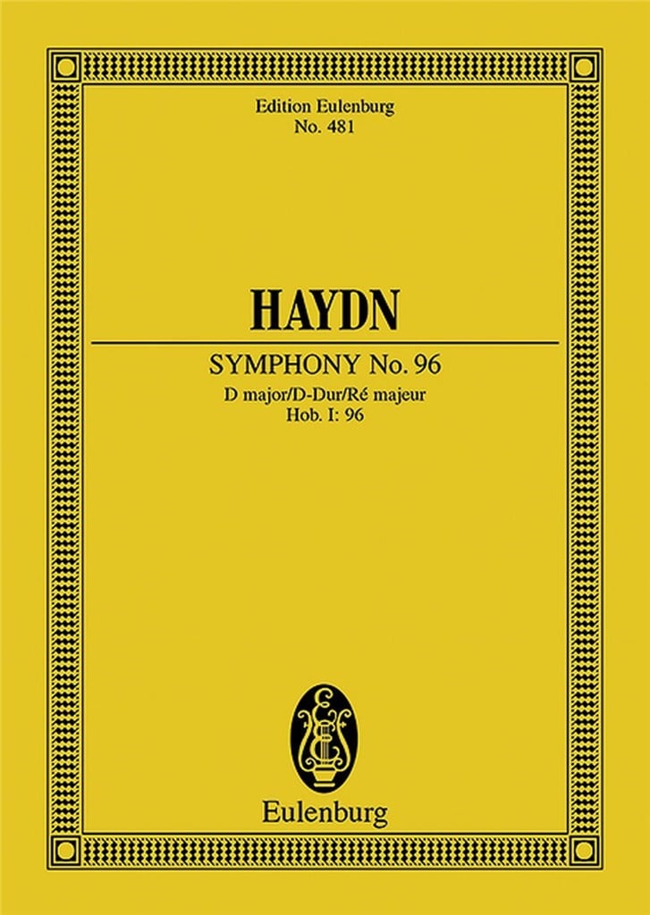 Sinfonia N. 96 Re (Il Miracolo) (Praetorius)